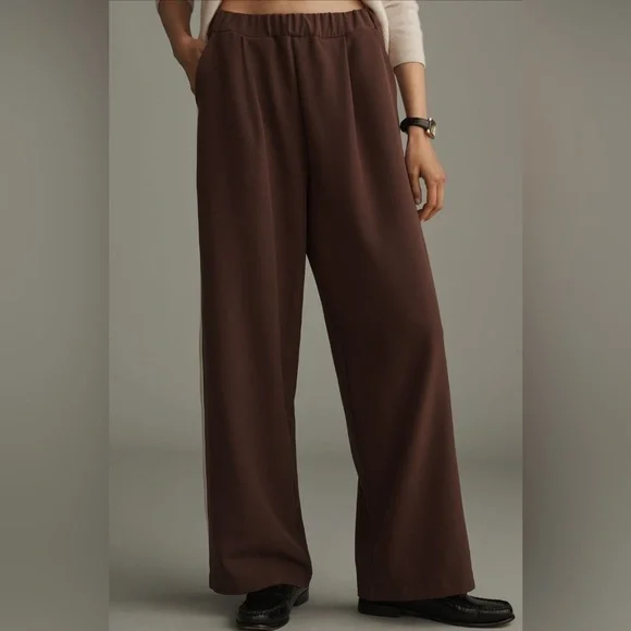NWT! Anthropologie Maeve Pull-On Track Pants - XL Reg and Medium Tall 🔮 - Picture 1 of 10